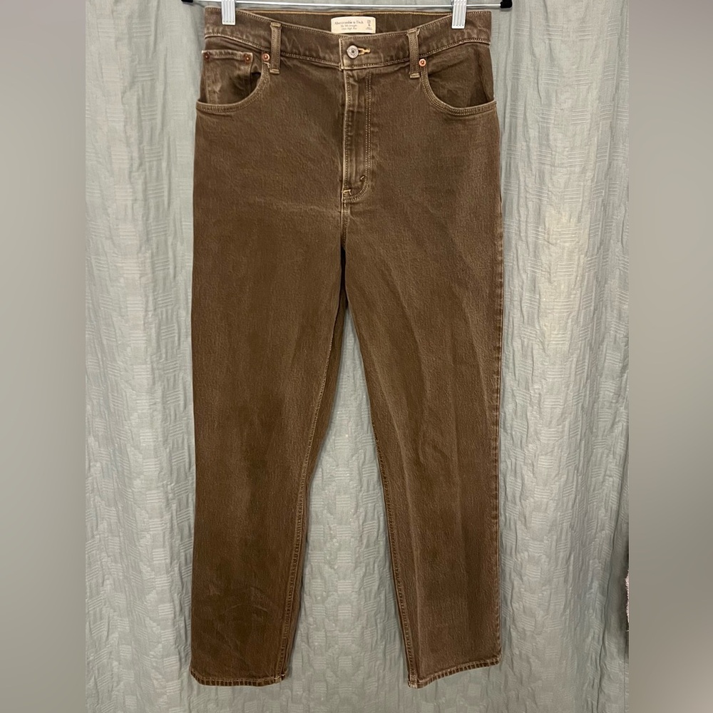 Abercrombie & Fitch Women’s Brown Jeans